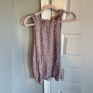 Twenty Second Pink and Green Floral top